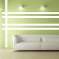Borders Unlimited Borders Unlimited 30015 White Simple Stripes 30015
